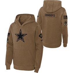 Nike Youth Dallas Cowboys 2023 Salute to Service Brown Hoodie