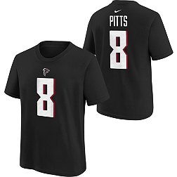 Nike Youth Atlanta Falcons Kyle Pitts #8 Black T-Shirt