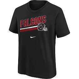 Nike Youth Atlanta Falcons Team Helmet Black T-Shirt