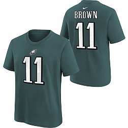 Nike Youth Philadelphia Eagles A.J. Brown #11 Teal T-Shirt