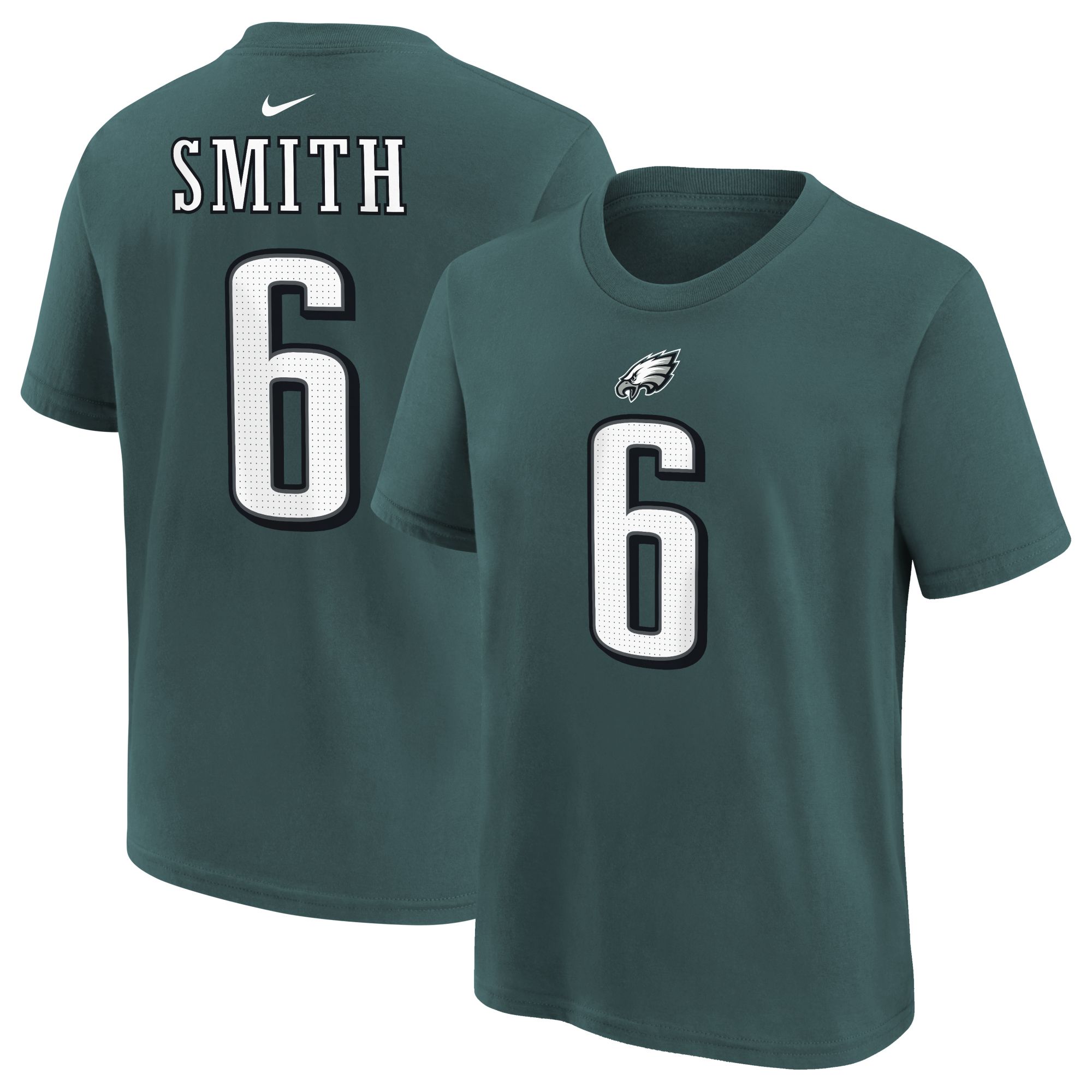 Nike Youth Philadelphia Eagles DeVonta Smith #6 Sport Teal T-Shirt