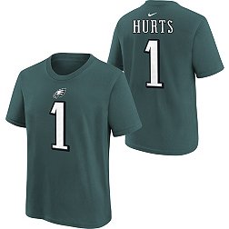 Nike Youth Philadelphia Eagles Jalen Hurts #1 Teal T-Shirt