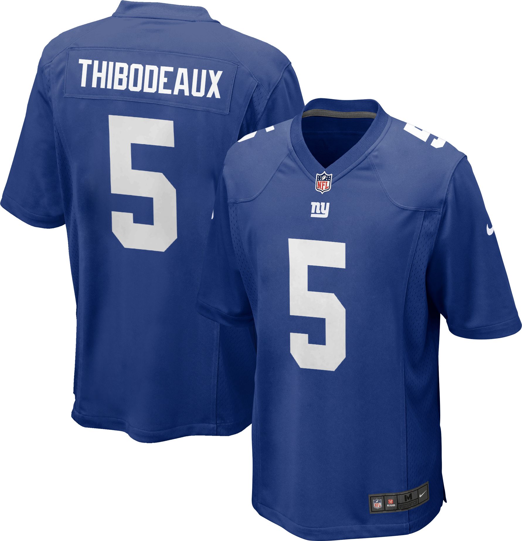 Nike Youth New York Giants Kayvon Thibodeaux #5 Royal Game Jersey