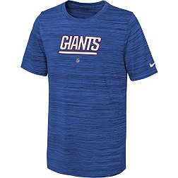 Nike Youth New York Giants Sideline Velocity Royal T-Shirt