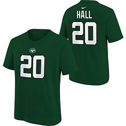 Nike Youth New York Jets Breece Hall #20 Green T-Shirt