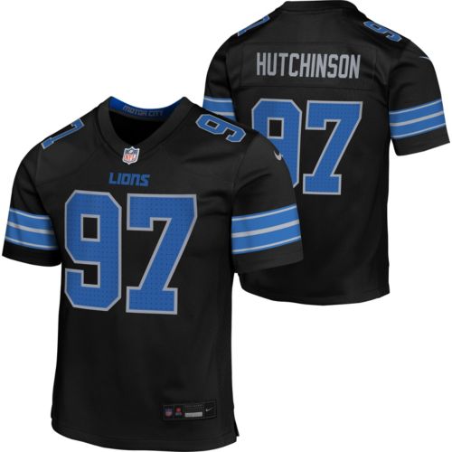 Nike Youth Detroit Lions Jahmyr Gibbs #26 Blue Game Jersey