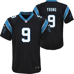 Nike Youth Carolina Panthers Bryce Young #9 Black Game Jersey