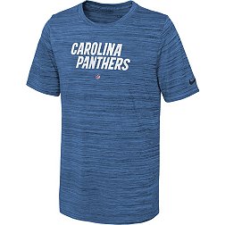 Nike Youth Carolina Panthers Sideline Velocity Blue T-Shirt