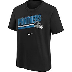 Nike Youth Carolina Panthers Team Helmet Black T-Shirt