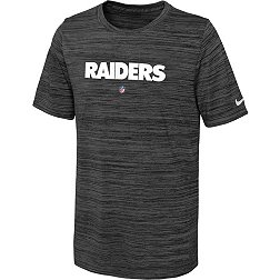 Nike Youth Las Vegas Raiders Sideline Velocity Black T-Shirt