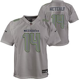 Nike Youth Seattle Seahawks DK Metcalf #14 Atmosphere Grey Game Jersey