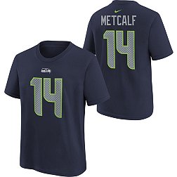 Nike Youth Seattle Seahawks DK Metcalf #14 Navy T-Shirt