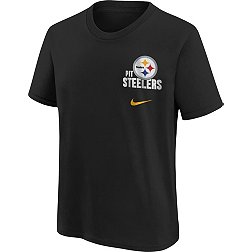 Nike Youth Pittsburgh Steelers Back Slogan Black T-Shirt