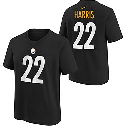 Nike Youth Pittsburgh Steelers Najee Harris #22 Black T-Shirt