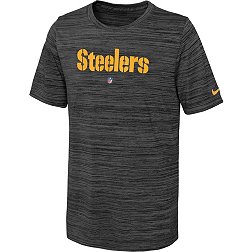 Nike Youth Pittsburgh Steelers Sideline Velocity Black T-Shirt