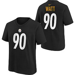 Nike Youth Pittsburgh Steelers T.J. Watt #90 Black T-Shirt