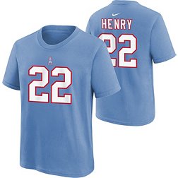 Nike Youth Tennessee Titans Derrick Henry #22 Throwback Blue T-Shirt