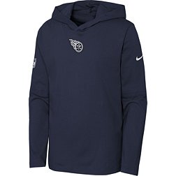 Nike Youth Tennessee Titans Sideline Player Navy Hoodie