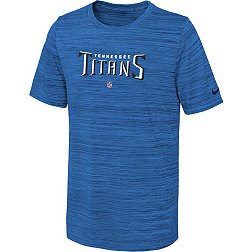 Nike Youth Tennessee Titans Sideline Velocity Blue T-Shirt