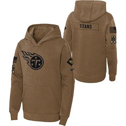 Nike Youth Tennessee Titans 2023 Salute to Service Brown Hoodie