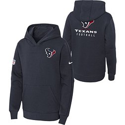 Houston Texans Youth Fan Gear Prime Pullover Hoodie - Navy