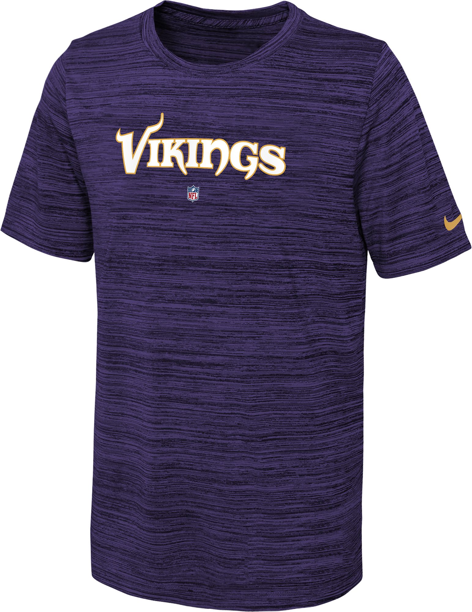 Justin Jefferson Minnesota Vikings Youth Purple Backer Long Sleeve