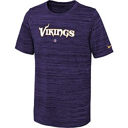 Nike Youth Minnesota Vikings Sideline Velocity Purple T-Shirt
