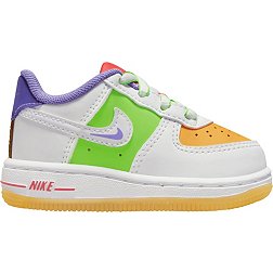 Nike Air Force 1 LV8 Child Size 10.5C Ice Cream - Mint, White