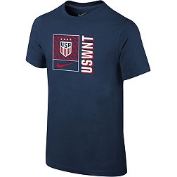 Nike Youth USWNT 2023 Logo Navy T-Shirt
