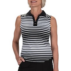 Nancy Lopez Women's Sleeveless Tango Golf Polo