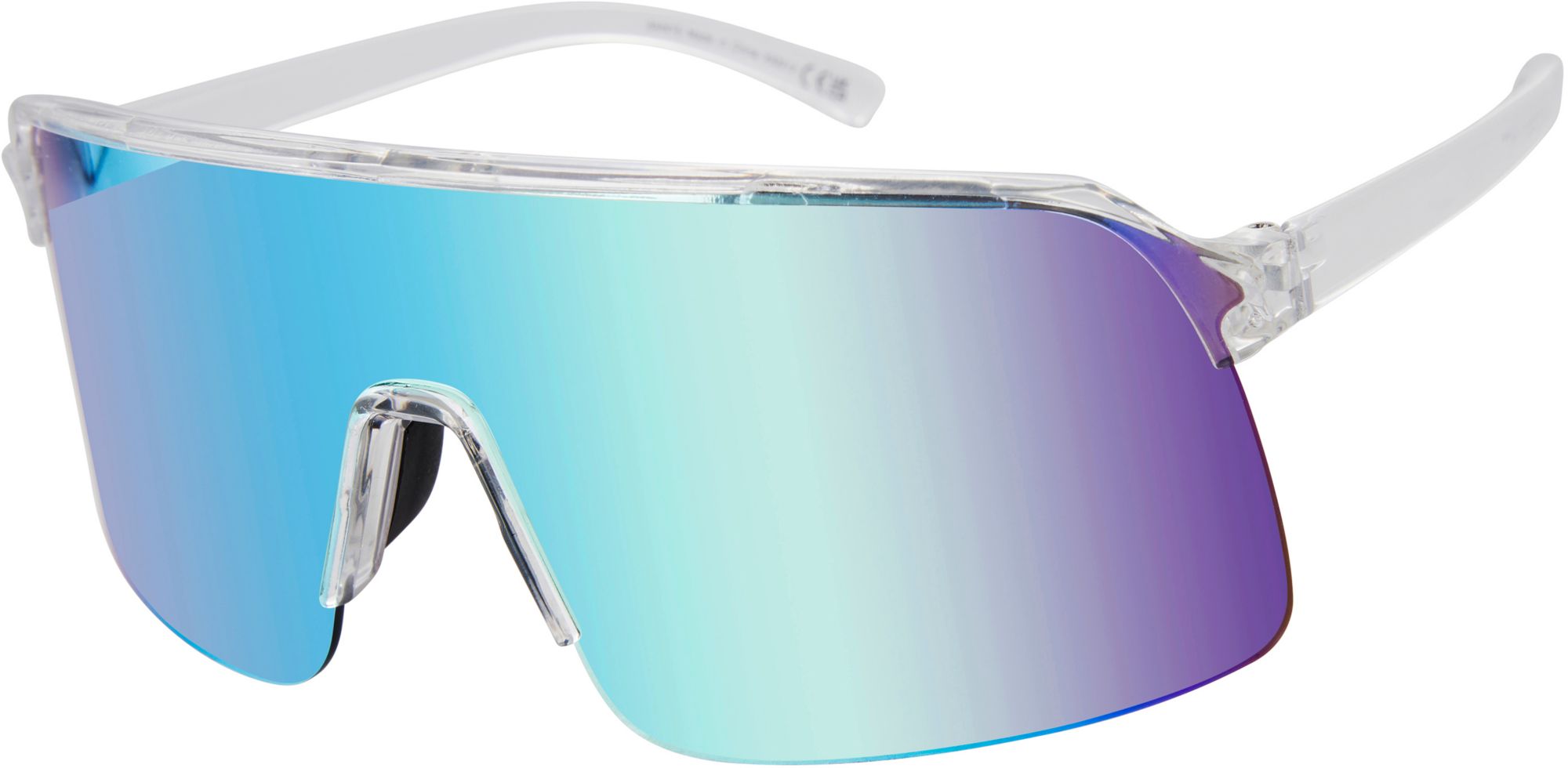 Crystal Clear/Smoke Blue Flash