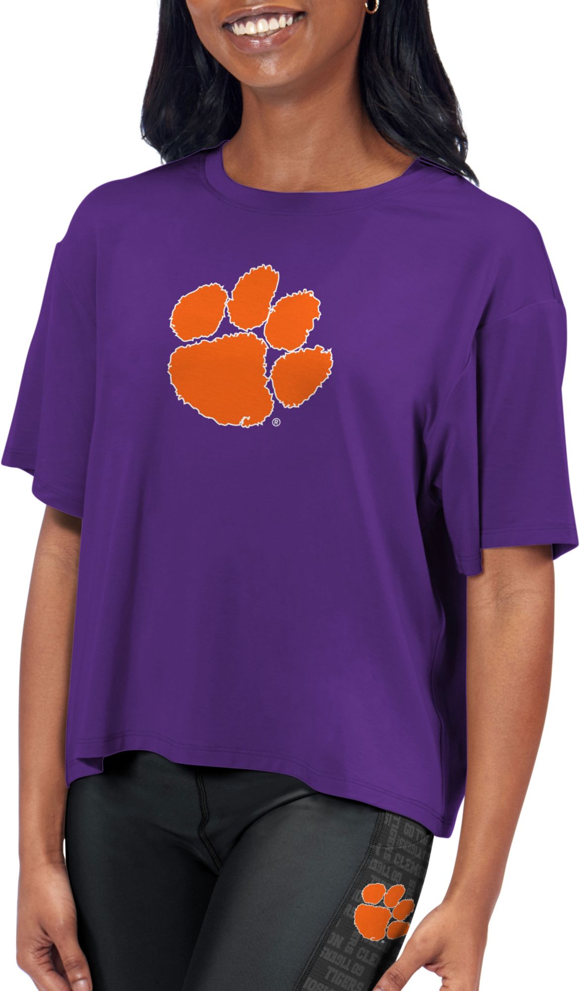 Certo Women's Clemson Tigers Regalia Format T-Shirt