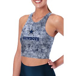 Certo Women's Dallas Cowboys Crosstown Midi Tank Bra