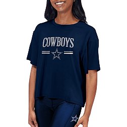 Certo Women's Dallas Cowboys Format Navy T-Shirt
