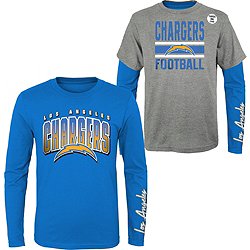 NFL Team Apparel Mens Gray Graphic T Shirt - Los Angeles Chargers - Size  Med NWT