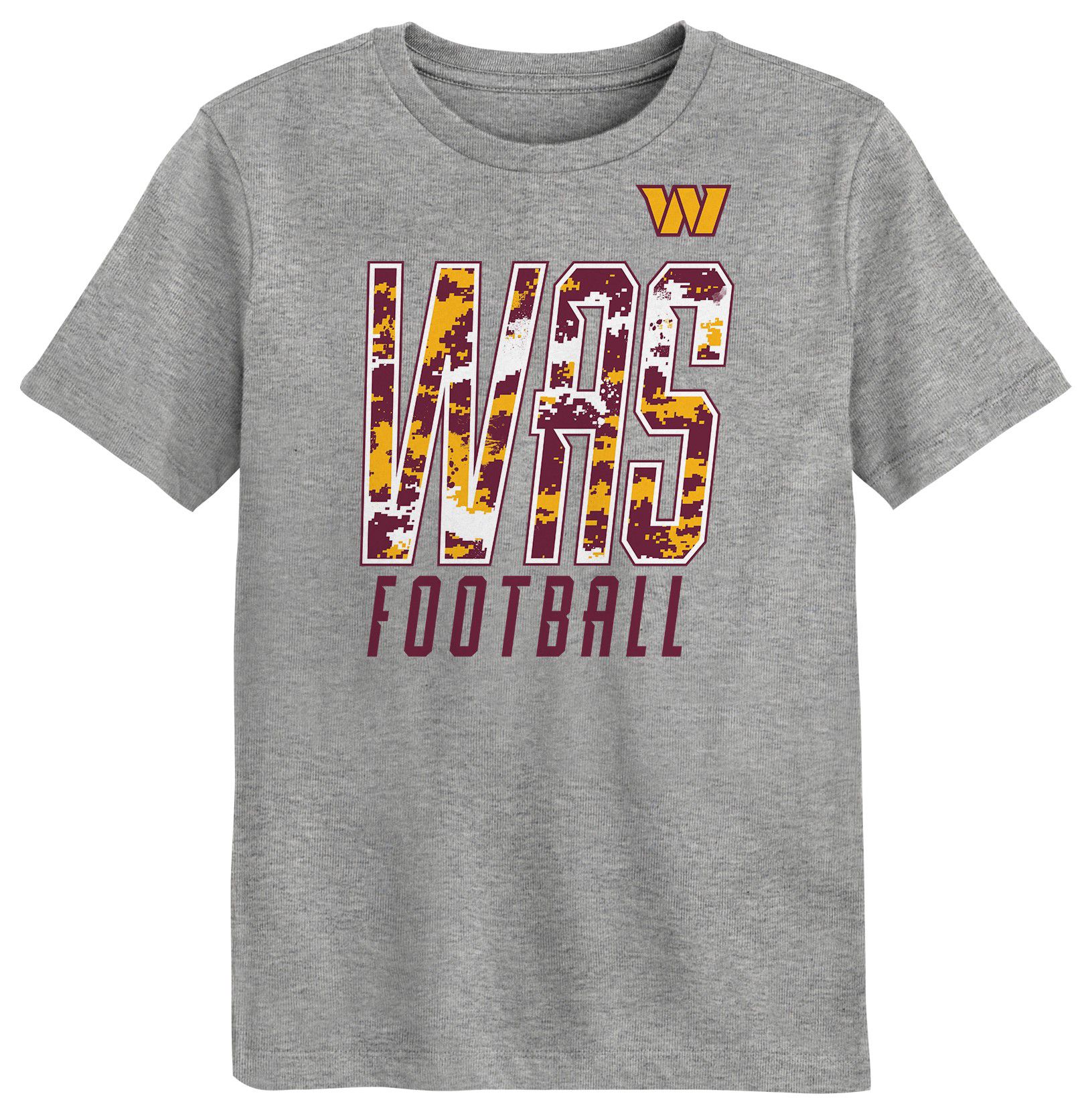 NFL Team Apparel Little Kids' Washington Commanders Helmet Garnet T-Shirt