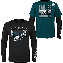 NFL Team Apparel Boys' Philadelphia Eagles Fan Fave 3-In-1 T-Shirt