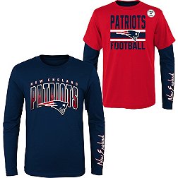 NFL Team Apparel Boys' New England Patriots Fan Fave 3-In-1 T-Shirt