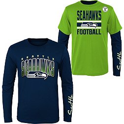 NFL Team Apparel Boys' Seattle Seahawks Fan Fave 3-In-1 T-Shirt