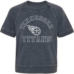 NFL Team Apparel Little Girls' Tennessee Titans Junior Cheer Squad Grey Top