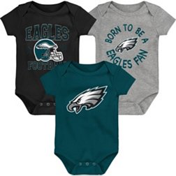 NFL Team Apparel Infant Philadelphia Eagles 'Born 2 Be' 3-Pack Bodysuit Set