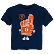 NFL Team Apparel Toddler Chicago Bears Cheerleader Navy T Shirt Dick s Sporting Goods