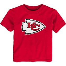 NFL Team Apparel Toddler Kansas City Chiefs Primary Logo Red T-Shirt