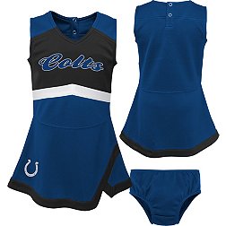 NFL Team Apparel Toddler Indianapolis Colts Cheer Dress