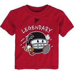 NFL Team Apparel Toddler Atlanta Falcons Poki Red T-Shirt