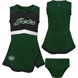 NFL Team Apparel Toddler New York Jets Cheer Dress