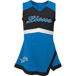 NFL Team Apparel Toddler Detroit Lions Cheer Dress