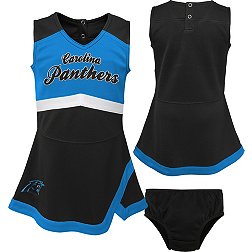 NFL Team Apparel Toddler Carolina Panthers Cheer Dress