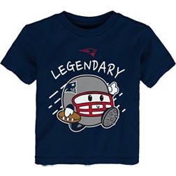 NFL Team Apparel Toddler New England Patriots Poki Navy T-Shirt