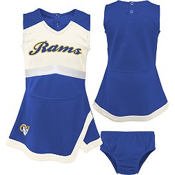 NFL Team Apparel Toddler Los Angeles Rams Cheer Dress